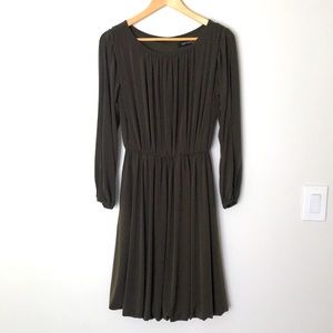 Ellen Tracy tulip skirt pleated dress